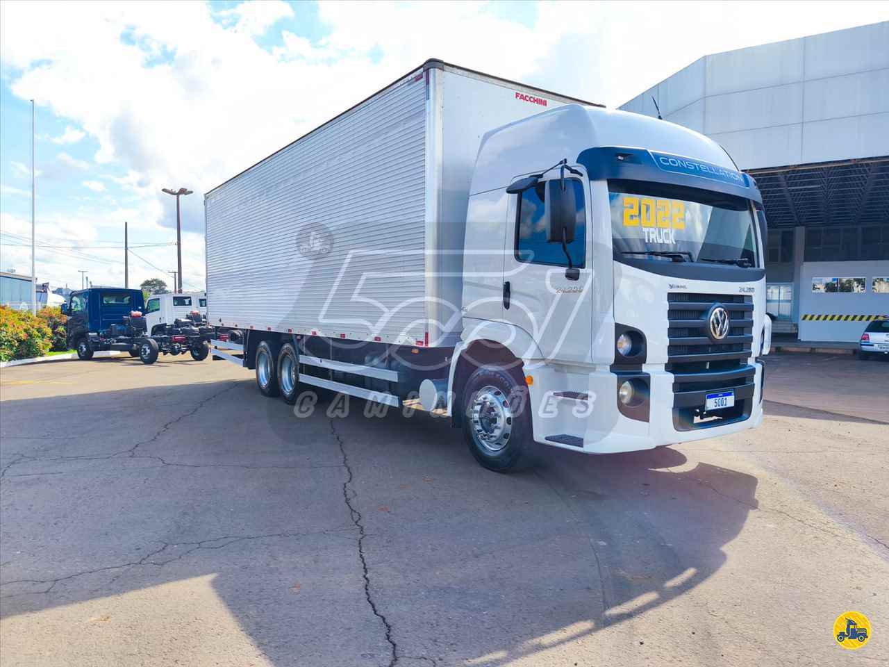 CAMINHAO VOLKSWAGEN VW 24280 Baú Furgão Truck 6x2 5001 Caminhões - Cambé CAMBE PARANÁ PR